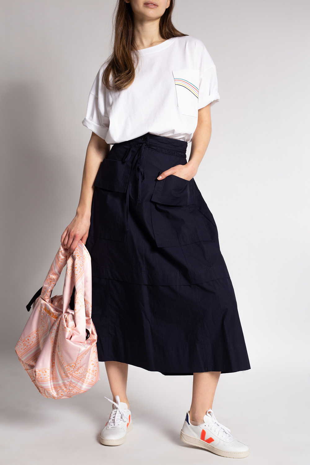 See By Chloe Gathered skirt